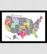 Image result for 50 States Map Labeled