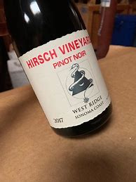 Image result for Hirsch Pinot Noir West Ridge