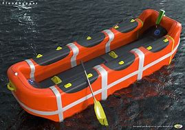 Image result for Inflatable Life Raft