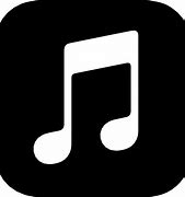 Image result for Apple Music Logo Black Back
