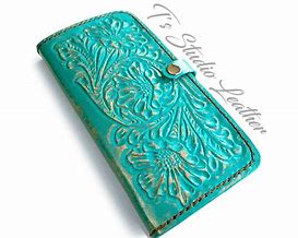 Image result for Hand Tooled Leather Phone Case