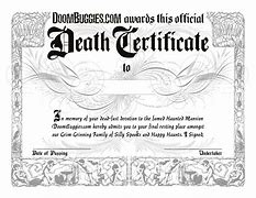 Image result for Symbols On Death Certificate