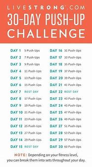 Image result for 30-Day Beginner Push-Up Challenge