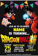 Image result for Dragon Ball Z Template