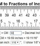 Image result for Cm to Inches Converter Chart