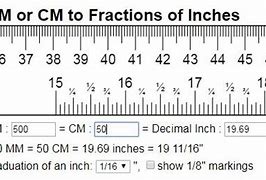 Image result for 1 Cm in Inches