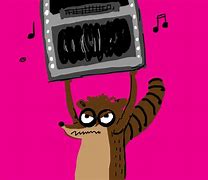 Image result for Rigby Outside Boombox