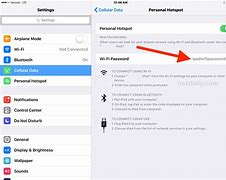 Image result for iPhone Hotspot Change Password