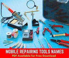 Image result for Phone Repair Tools Names