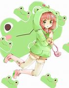 Image result for Girl in Frog Hoodie Drawing