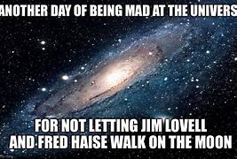 Image result for Alone at the Edge of a Universe Meme