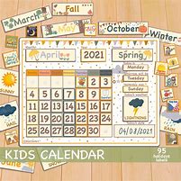 Image result for Large Perpetual Wall Calendar for Classroom