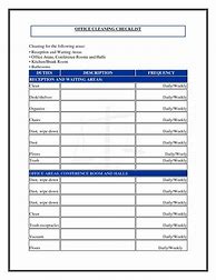 Image result for Dental Office Cleaning Checklist