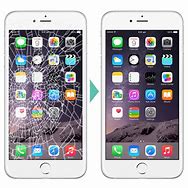 Image result for First Image of a Shattered iPhone 13
