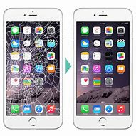 Image result for Photos of Cracked iPhone Screen