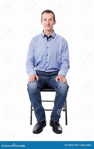 Image result for person sitting in a chair
