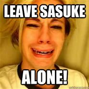 Image result for Sasuke Lonely Meme