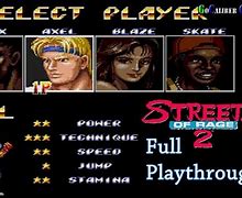 Image result for Streets of Rage 2 Characters