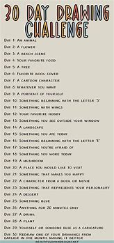 Image result for 31 Day Drawing Challenge