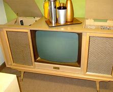 Image result for Vintage Mid Century Philco TV Console