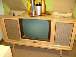 Image result for Vintage Mid Century Modern TV