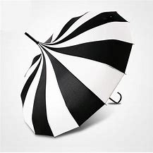 Image result for Black Whote Umbrella