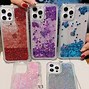 Image result for iPhone 5 Cases Glitter Blue