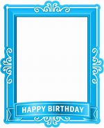 Image result for Happy Birthday Square Frames Color:Blue
