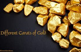 Image result for Carrats of Gold