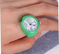 Image result for Heart Finger Ring Watch