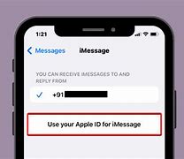 Image result for Use Apple ID for iMessage