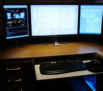 Image result for Best 3 Monitor Desk