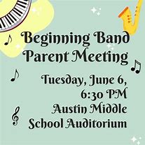 Image result for Band Parent Meet and Greet