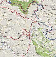 Image result for Srbija Mapa Puteva Bela