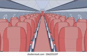 Image result for Plane Interior Clip Art