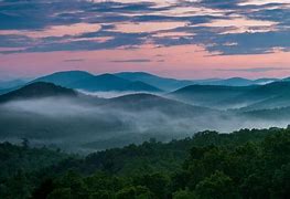 Image result for Blue Ridge Parkway and Skyline Drive Map