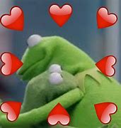 Image result for Kermit Photo Edit with Hearts around It