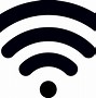 Image result for Wi-Fi Symbol Black Background