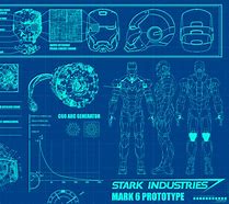 Image result for Iron Man Mark V Blueprint