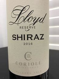 Image result for Coriole Shiraz Lloyd Reserve