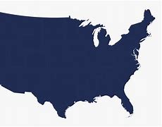 Image result for United States Map Blue