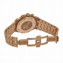 Image result for Blue Dial Rose Gold Watch