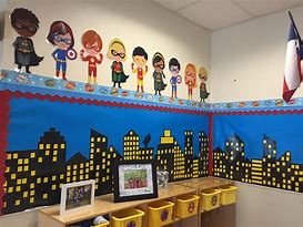 Image result for Superhero Classroom Decorations