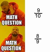 Image result for Drake Meme Math