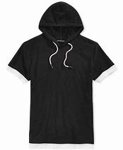 Image result for White Short Sleeve Hoodie