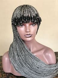 Image result for Beaded Wig