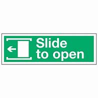 Image result for Slide to Open Arrow