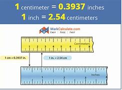 Image result for 25 Cm to Inches Chart
