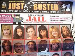 Image result for Just Busted Newspaper