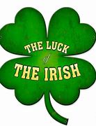 Image result for Lucky Irish Four Leaf Clover